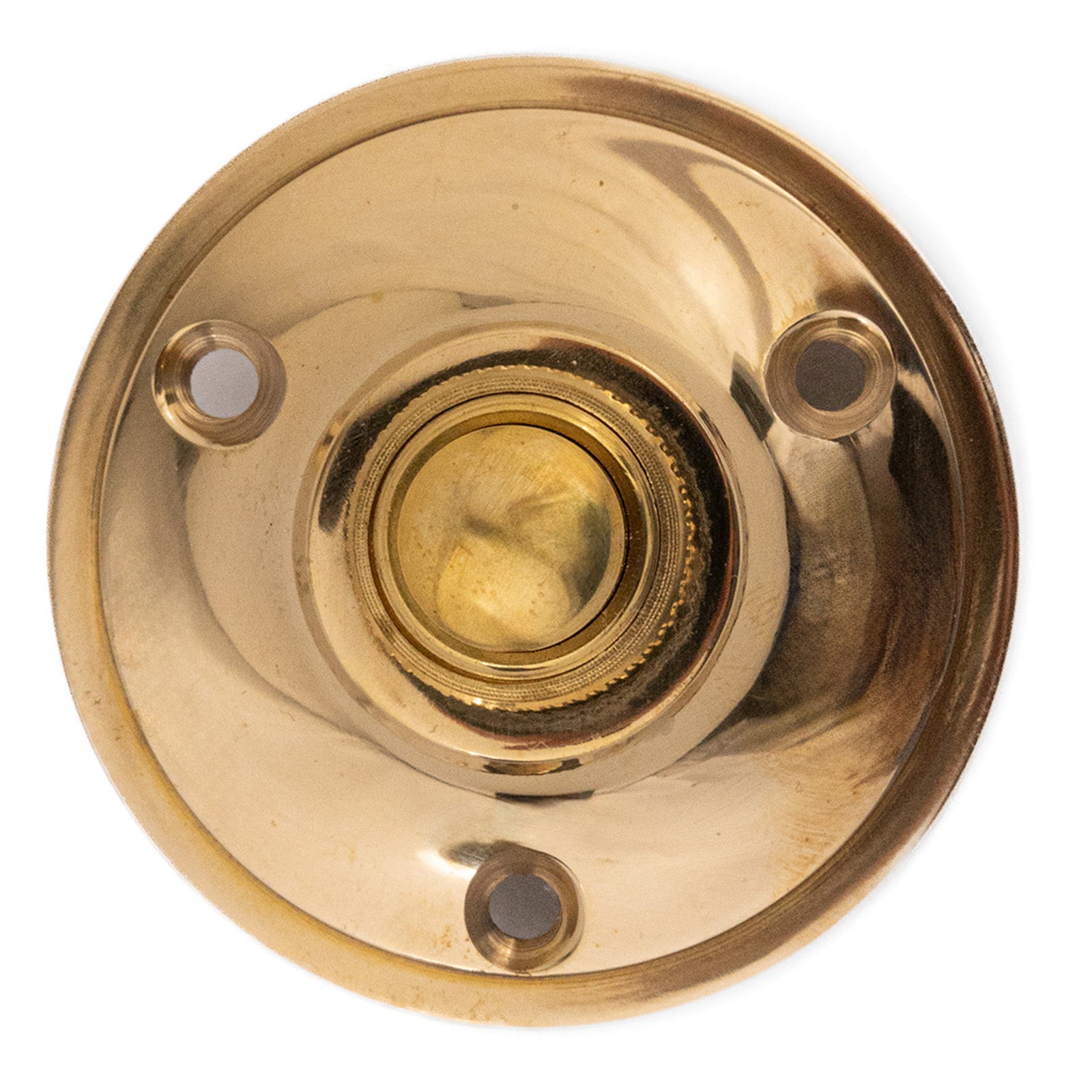 Brass bell button "Elegance" 56mm