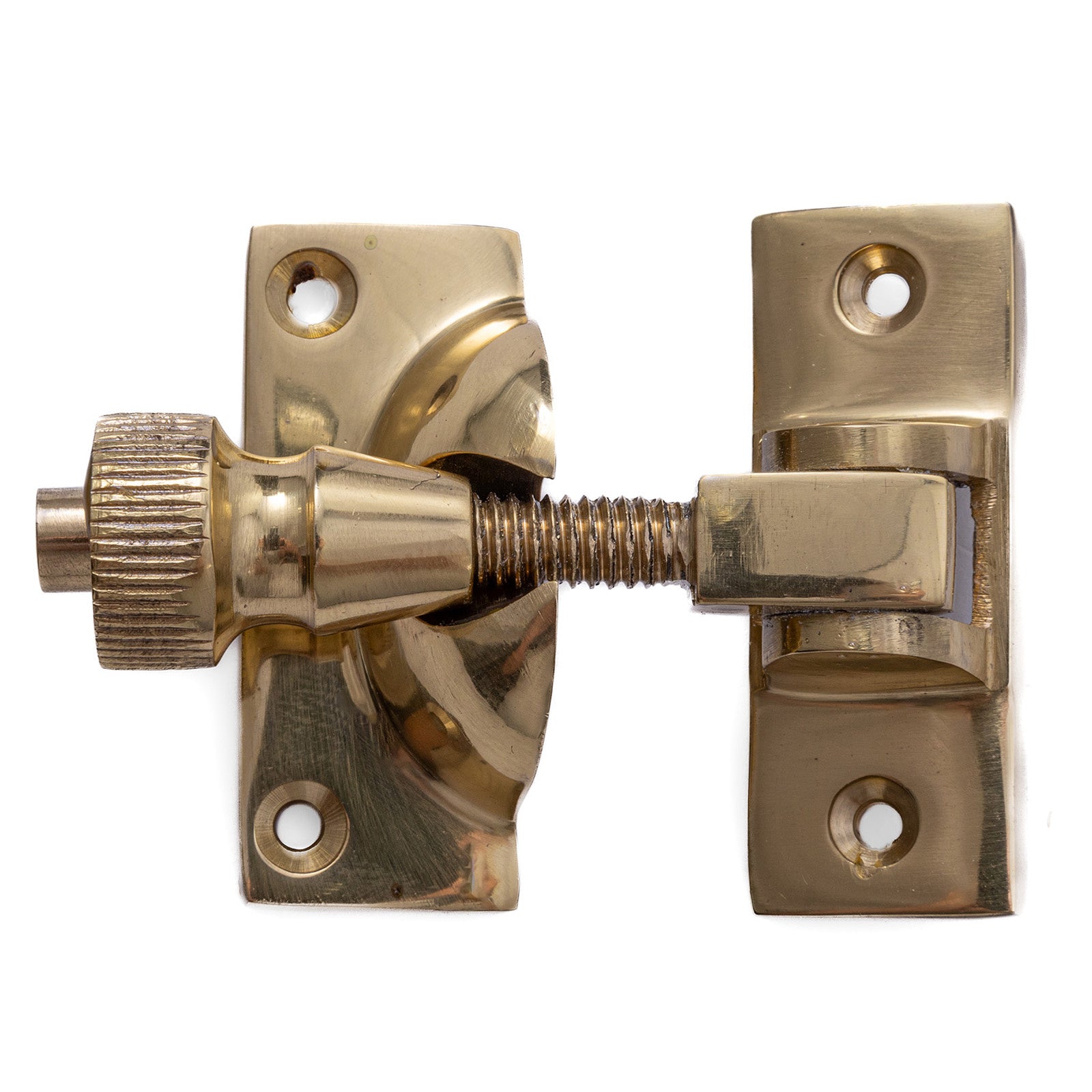 Brass lock for sliding window