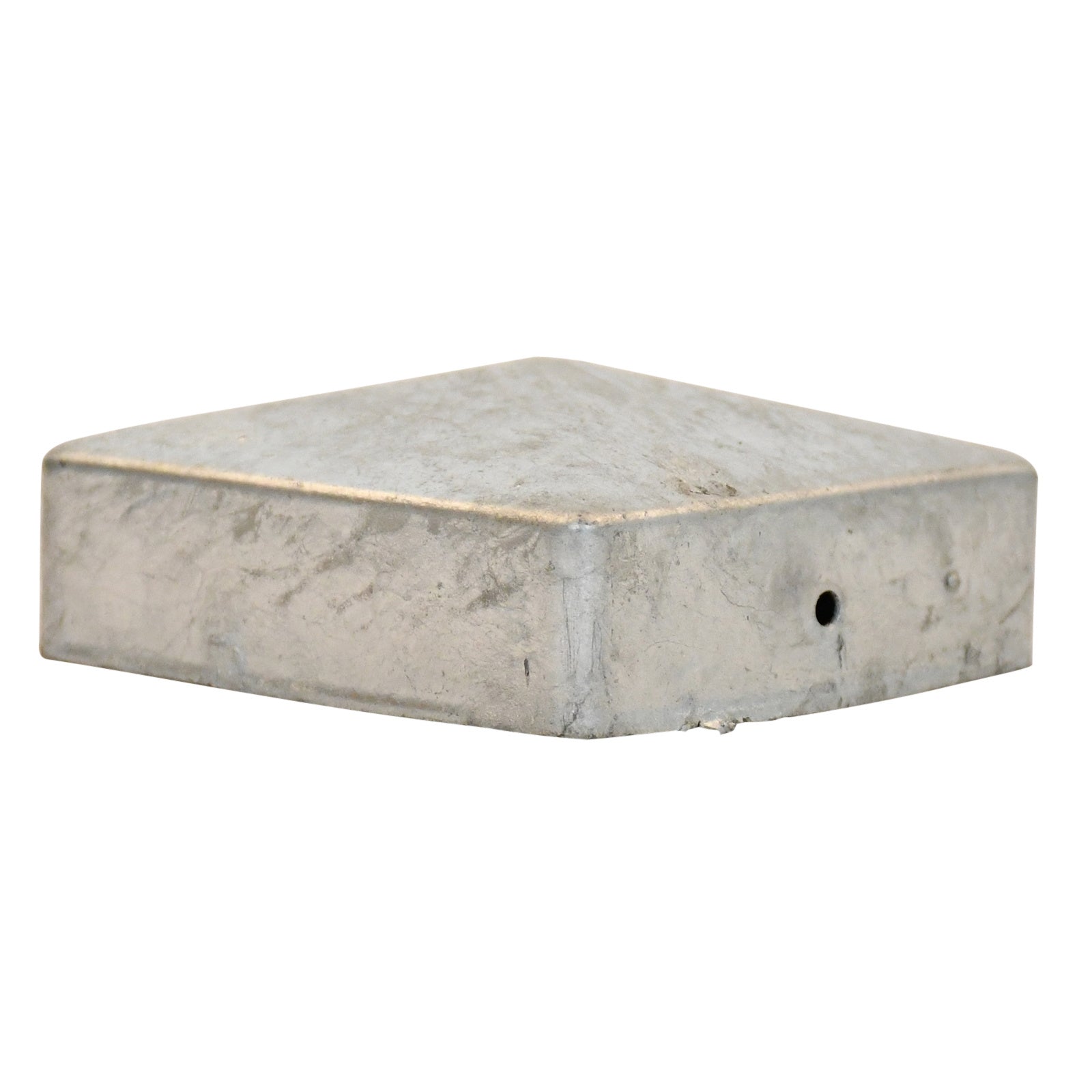 Post cap square 71x71mm galvanized