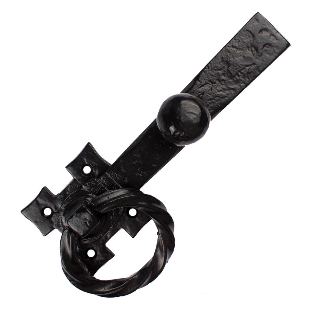 Gate handle black