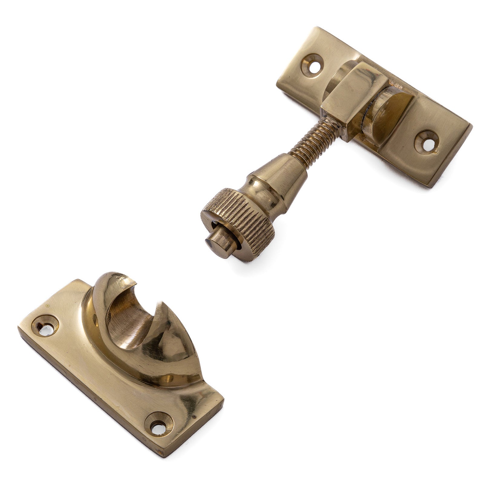 Brass lock for sliding window