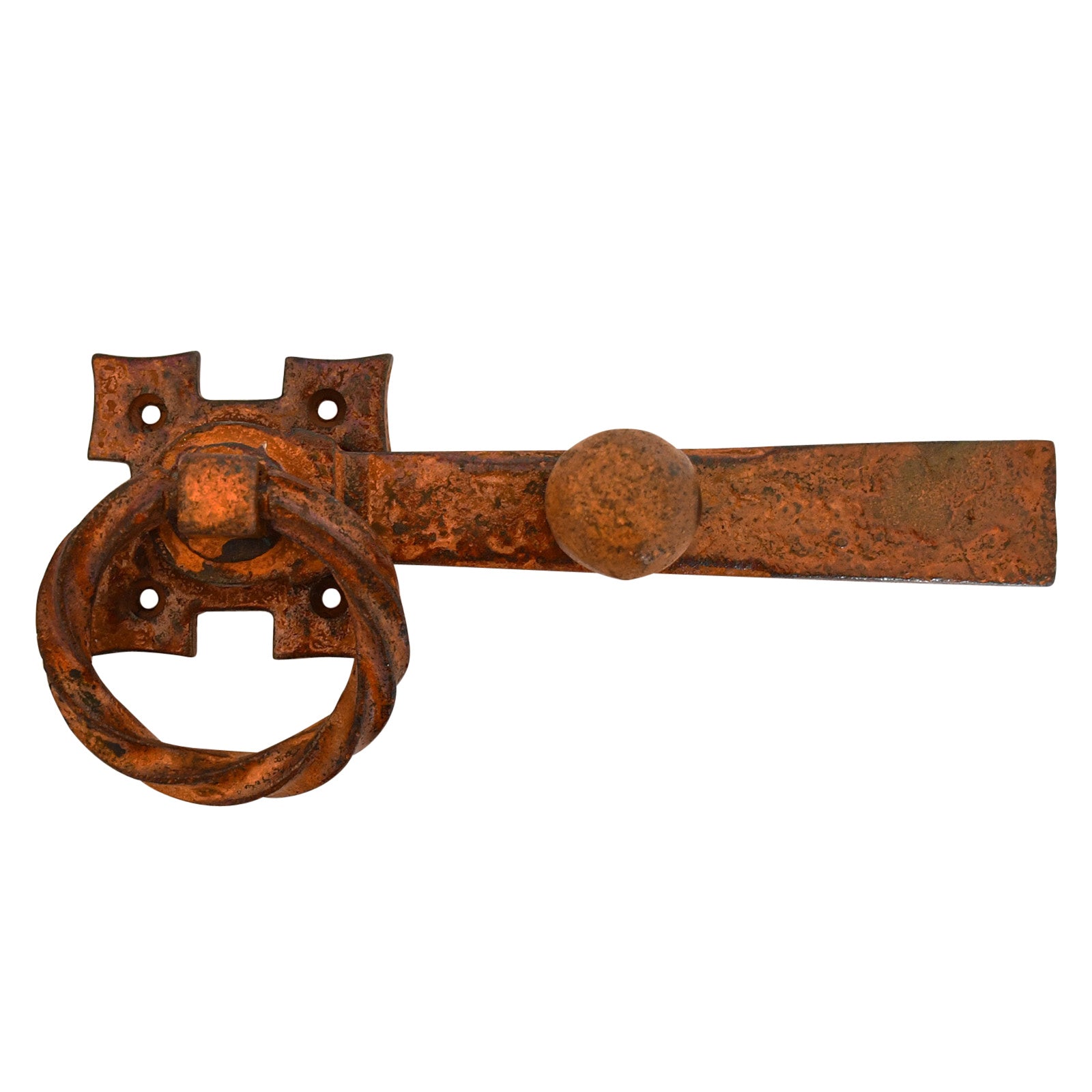 Gate latch rust