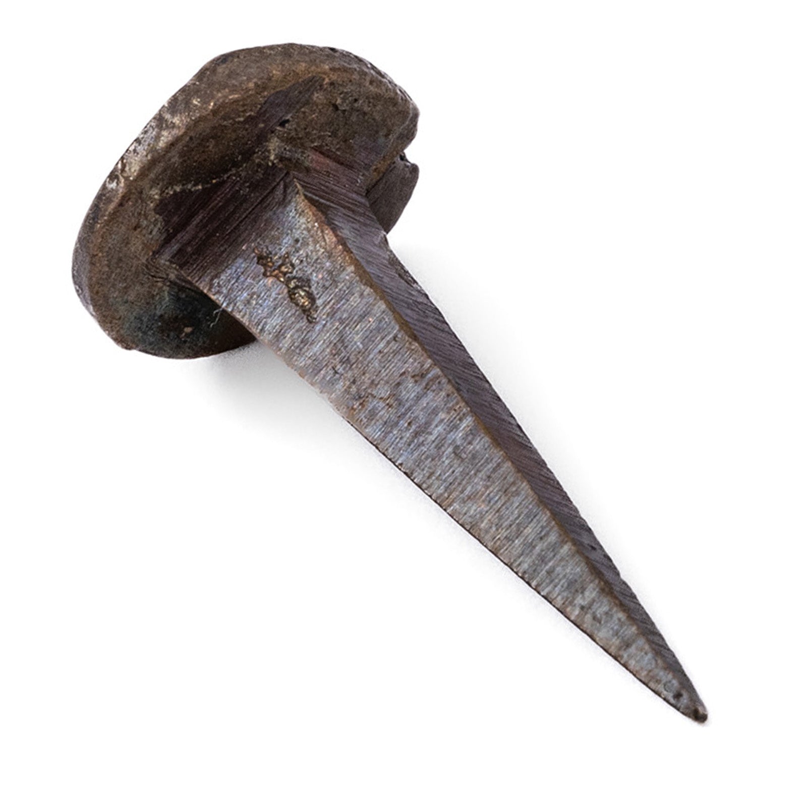 Forged nail 32mm antique brass