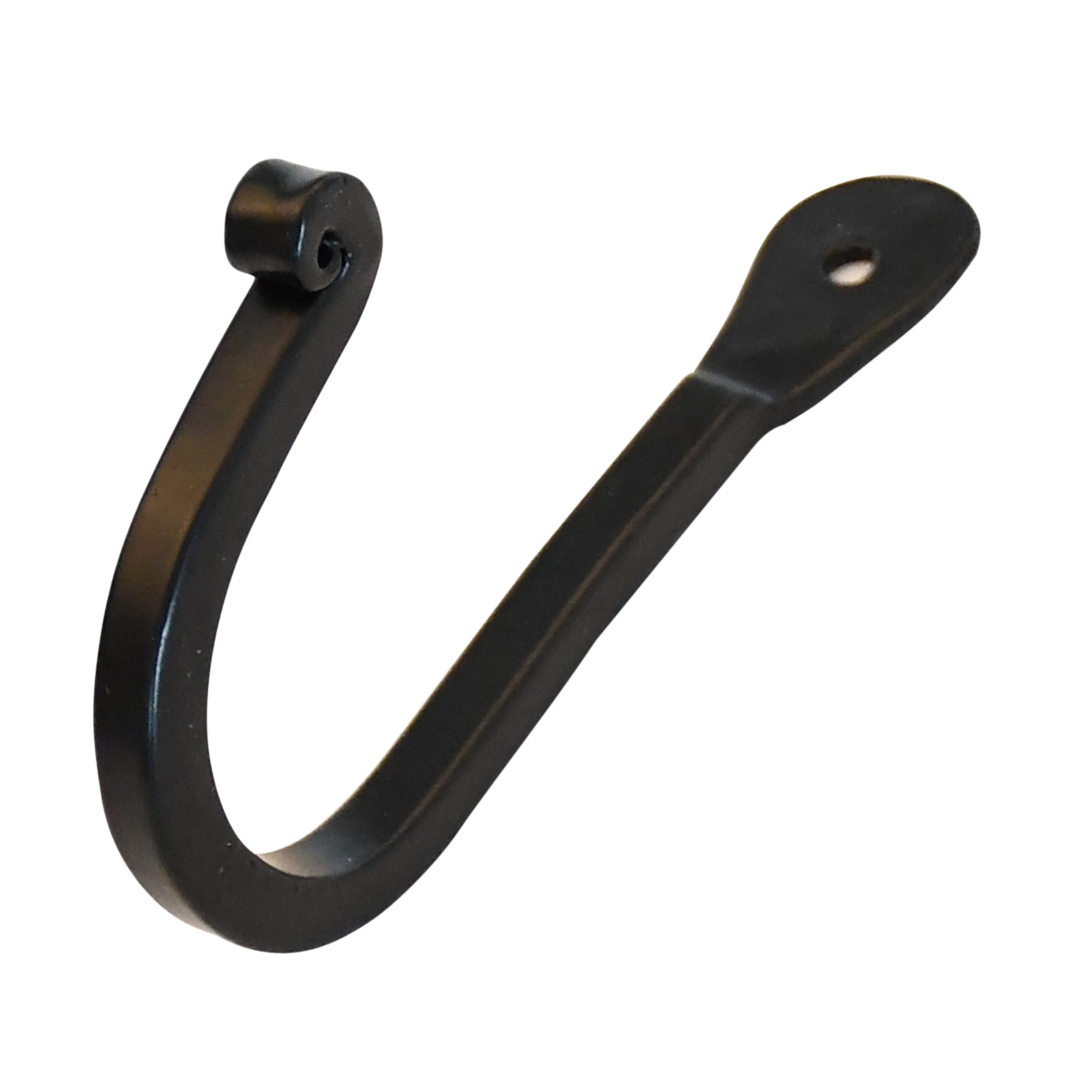 Wrought Iron Wall Hook - Rugged and Rustic Storage Solution