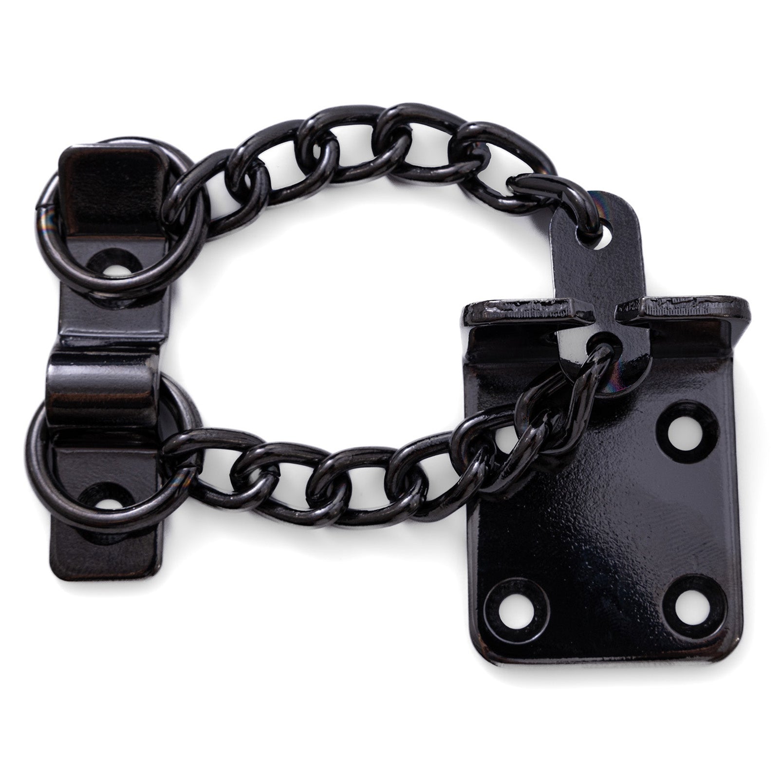 Safety chain for doors, anthracite