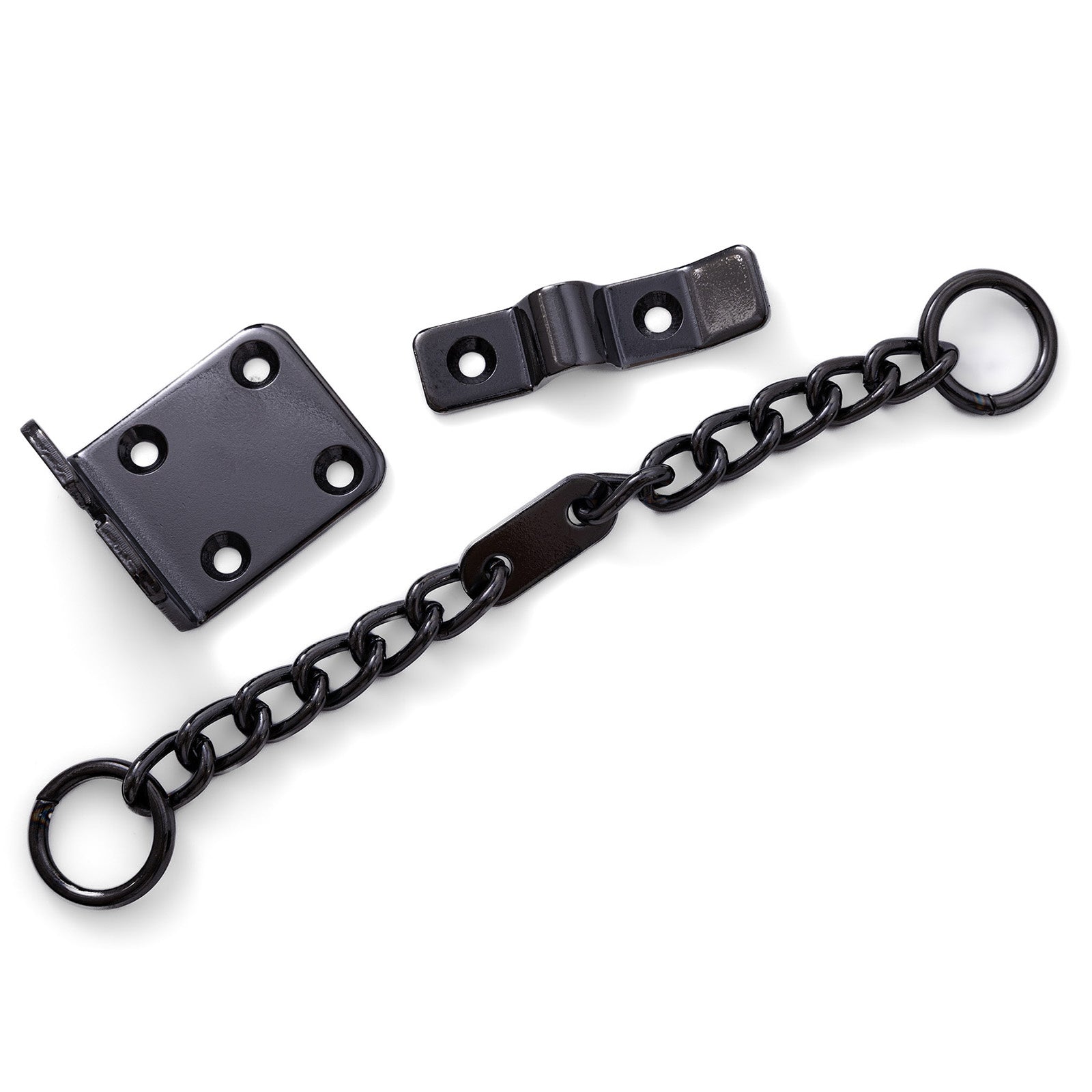 Safety chain for doors, anthracite