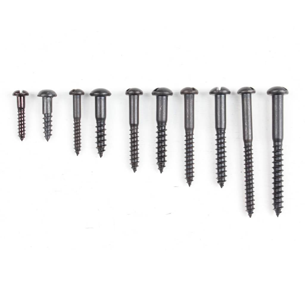 Blackened Pan Head Screw - Available in Various Sizes and Quantities