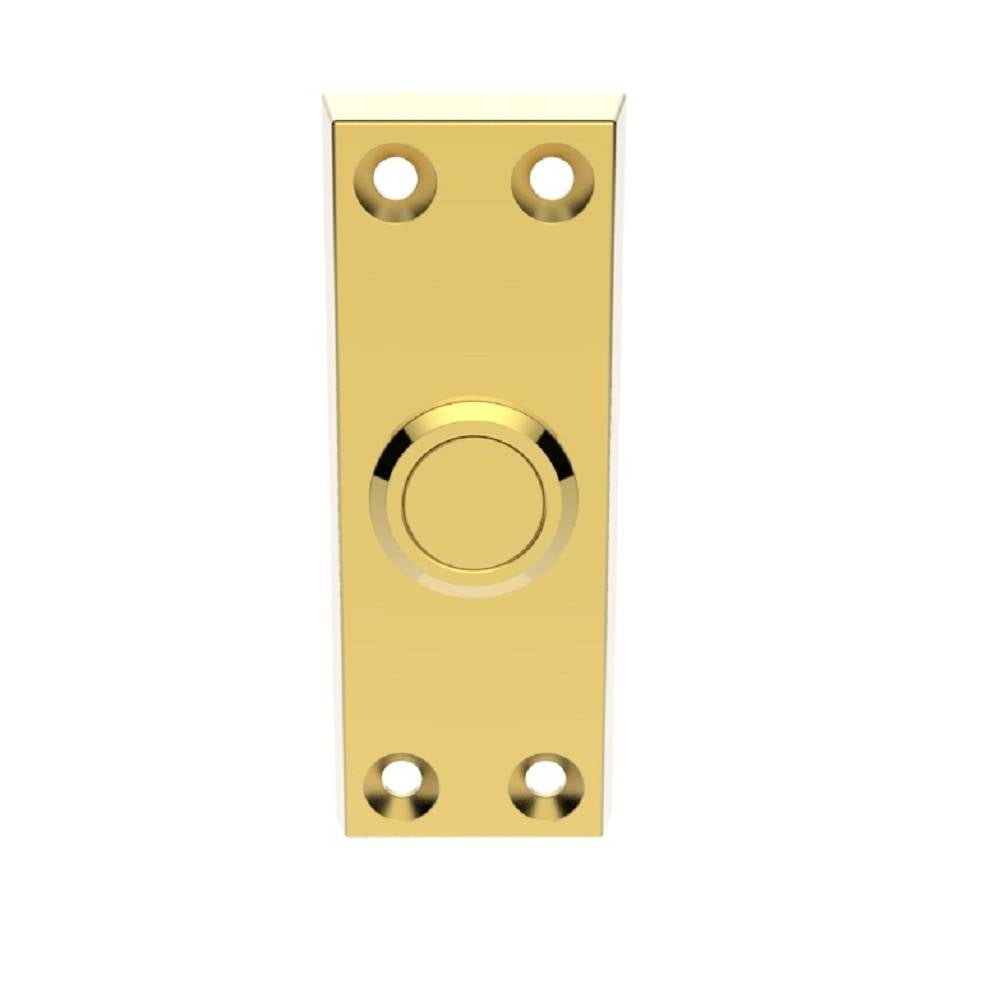 Brass doorbell button from Carlisle Brass