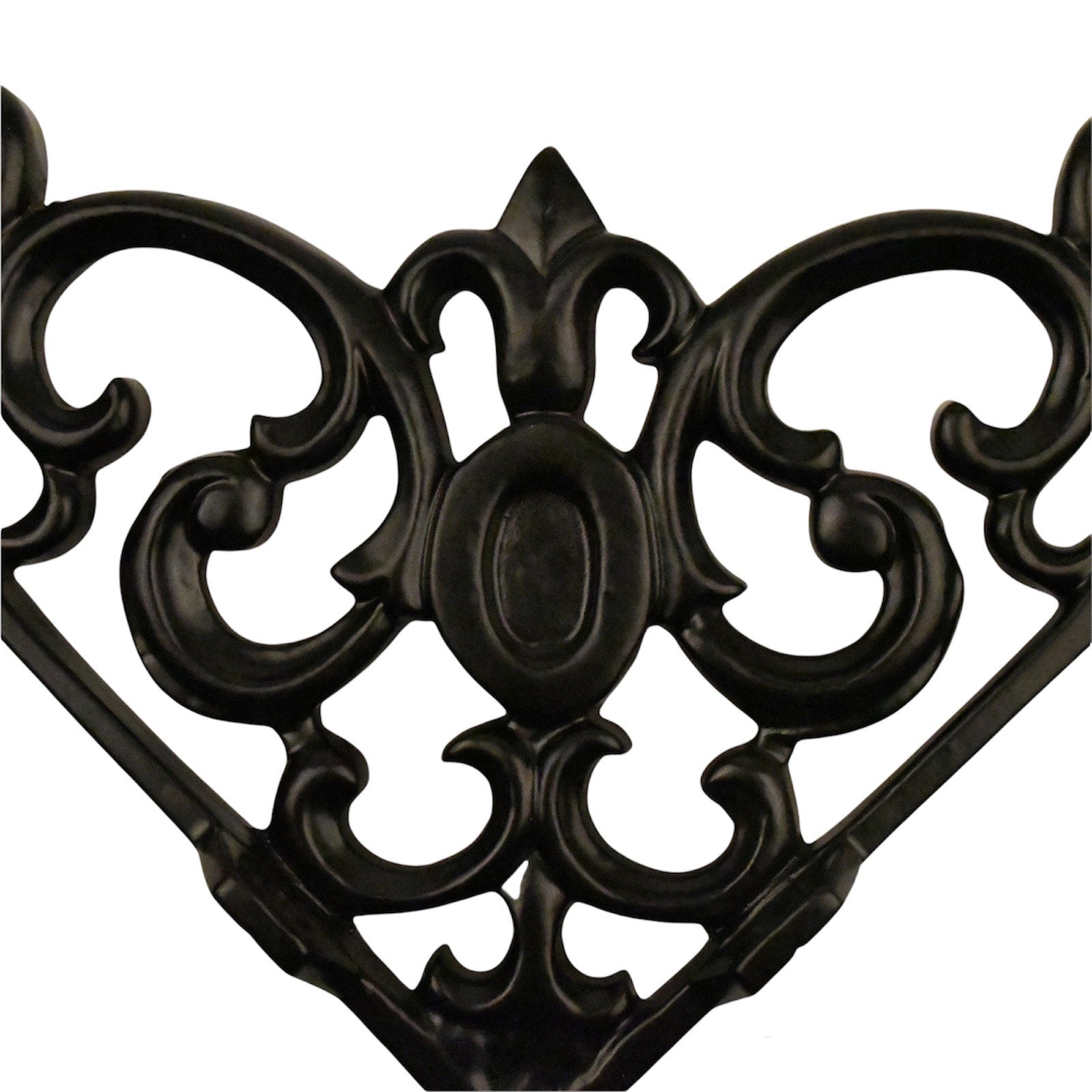 Cast Iron Shelf Support "Fleur-de-Lis" - Stylish Support for Extra Shelf Space