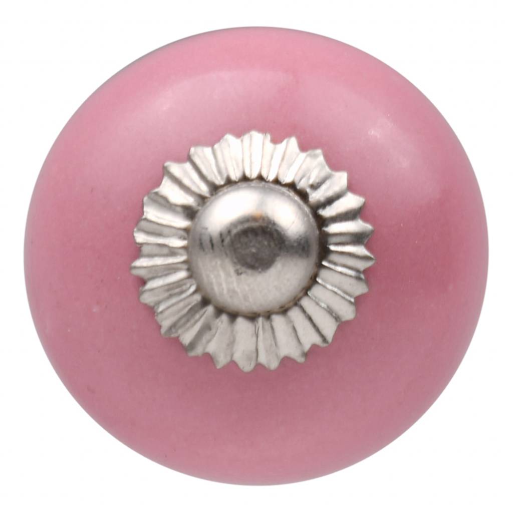 Meubelknop 30mm roze