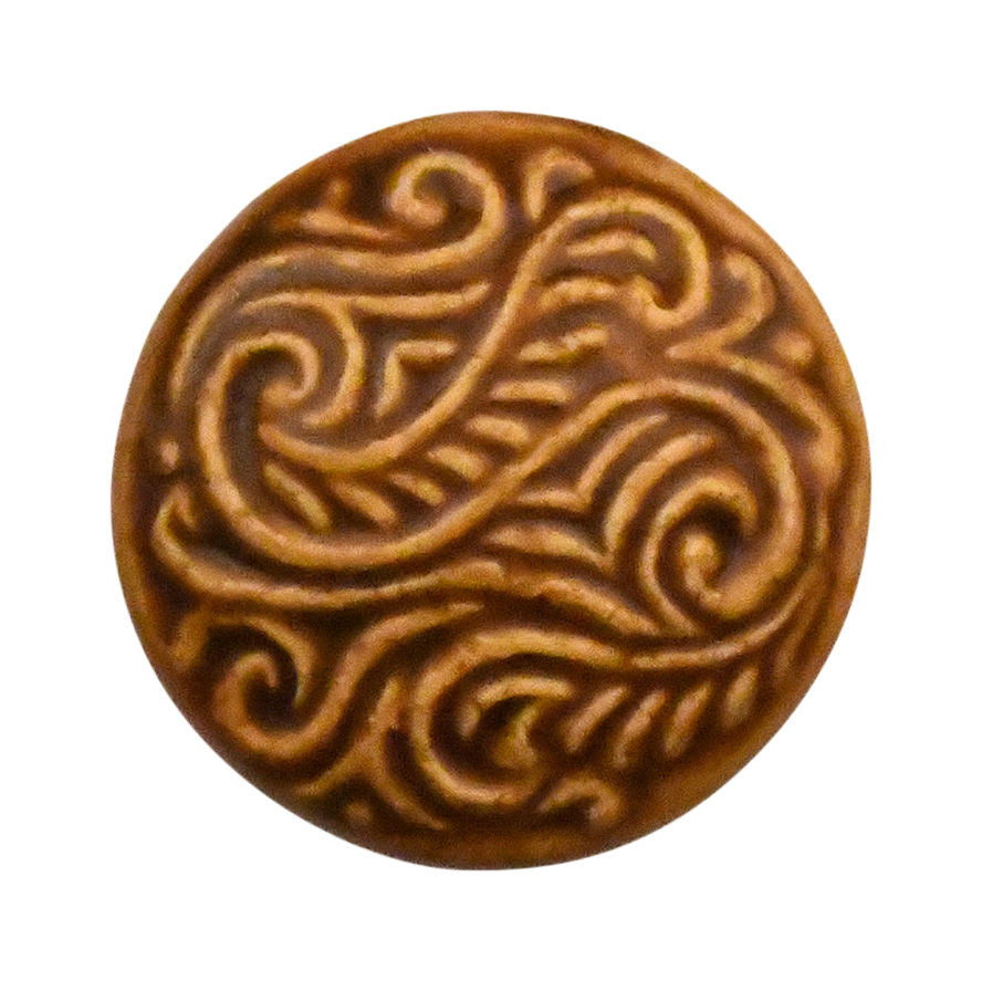 Furniture knob 42mm Jungle Vibe brown