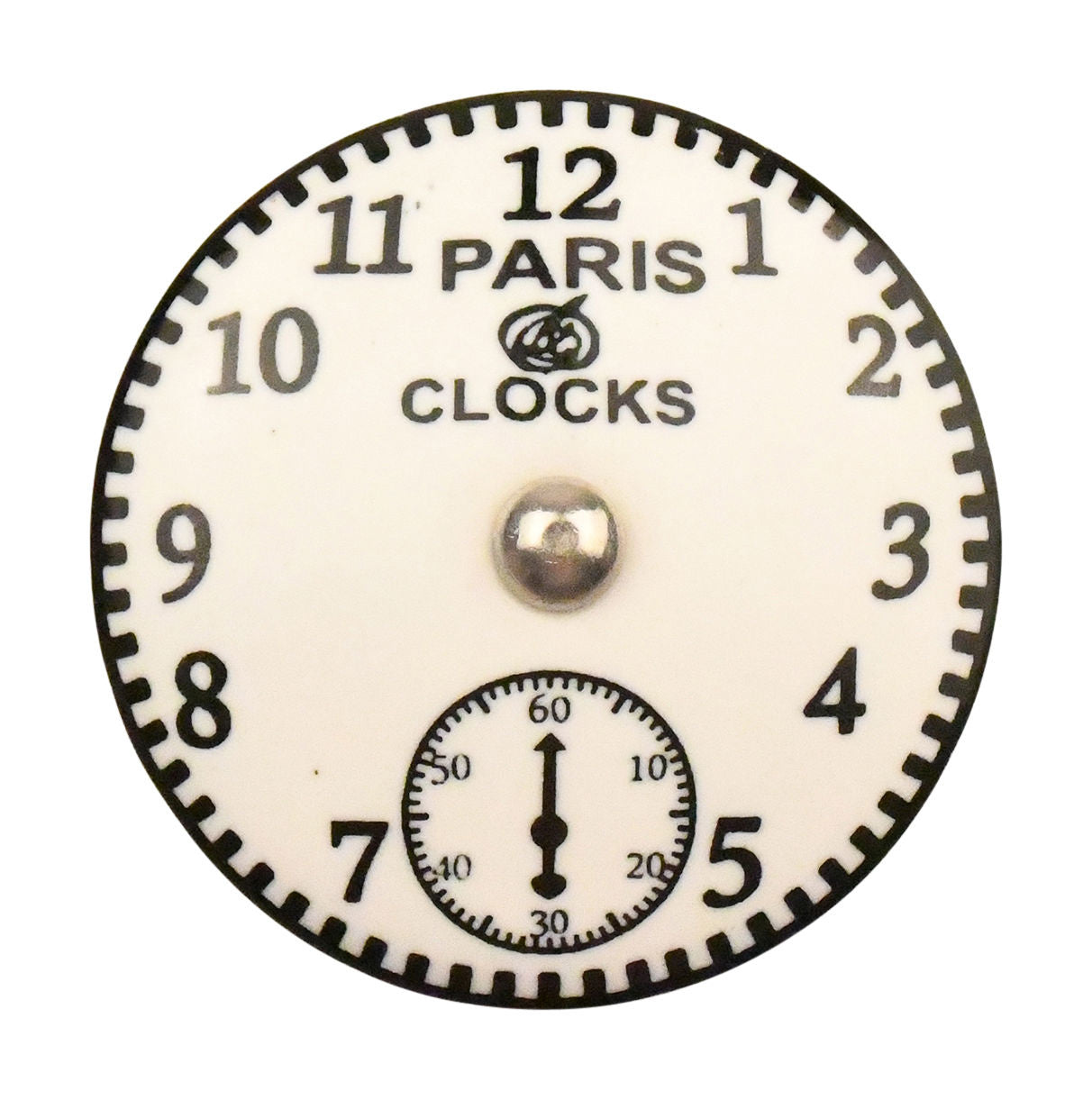 Furniture knob 58mm "Paris Clocks"