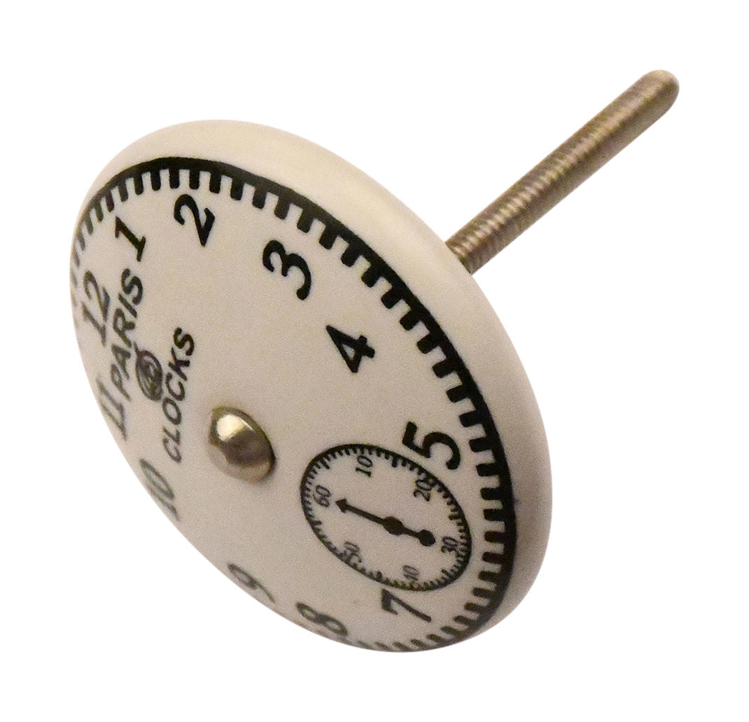 Furniture knob 58mm "Paris Clocks"