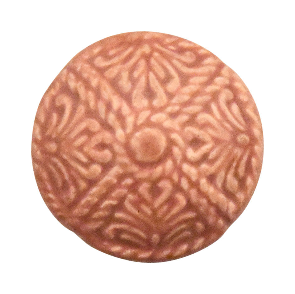 Furniture knob 40.5mm Flora old pink