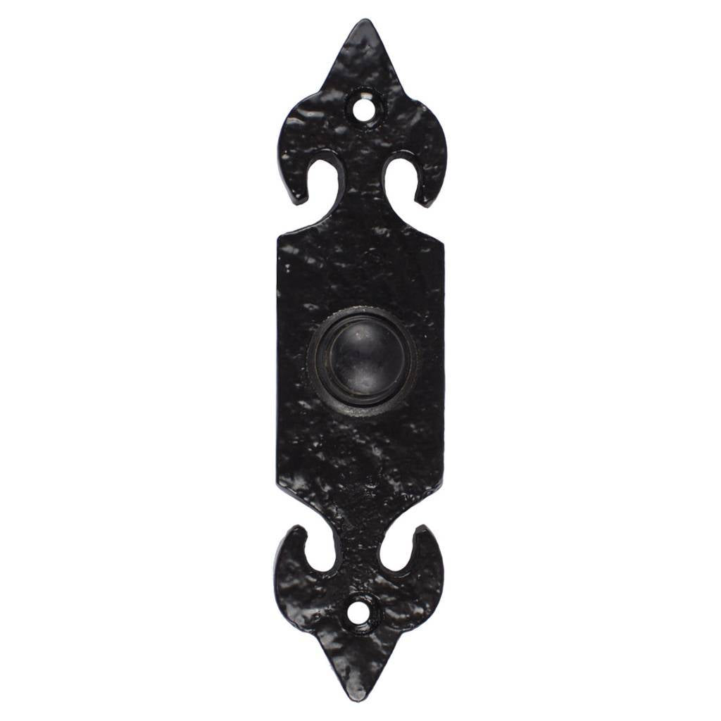 Doorbell Button "Fleur-de-lis" - Classic Elegance for Your Front Door