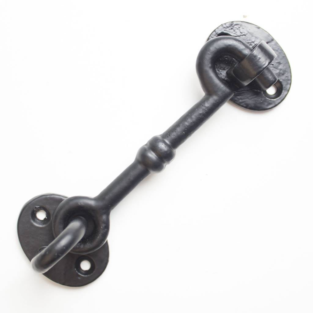 Door hook black lacquered