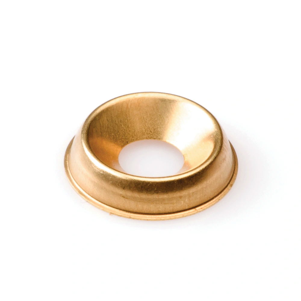 Bead ring 4x11x2.3 brass clear