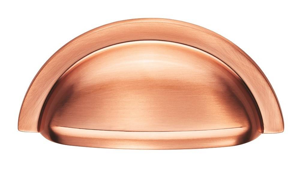 Polished Copper Cup Handle - Oxford Series by Fingertip Design