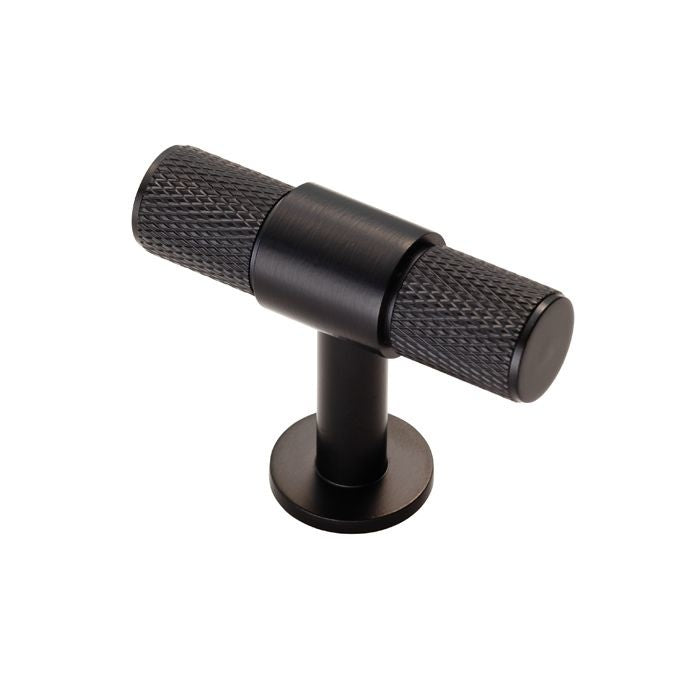 T-knop "Knurled" 50mm - Industrieel Design en Duurzaamheid