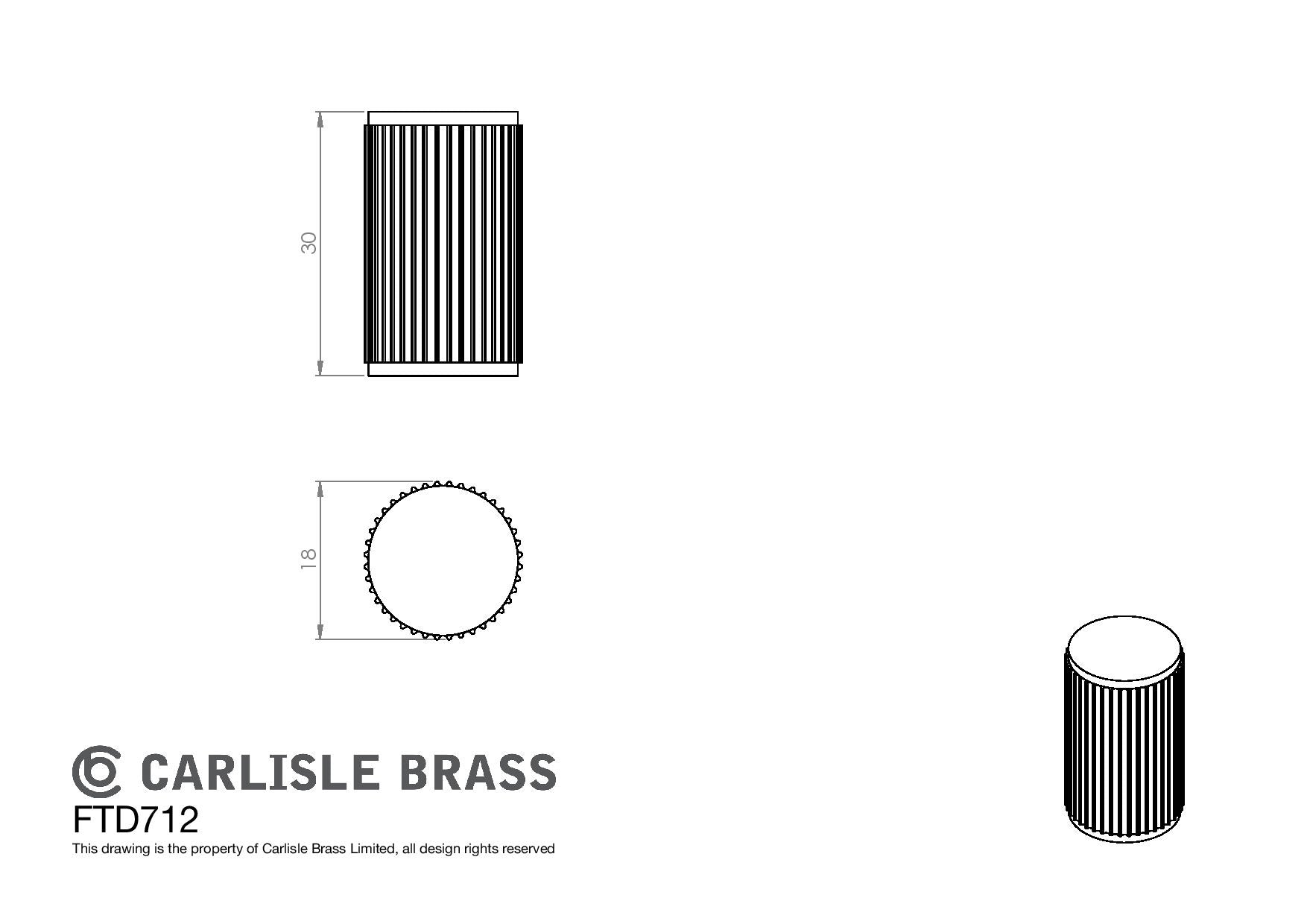 Stijlvolle Kastknoppen uit de "Lines" Kastcollectie - Massief Messing