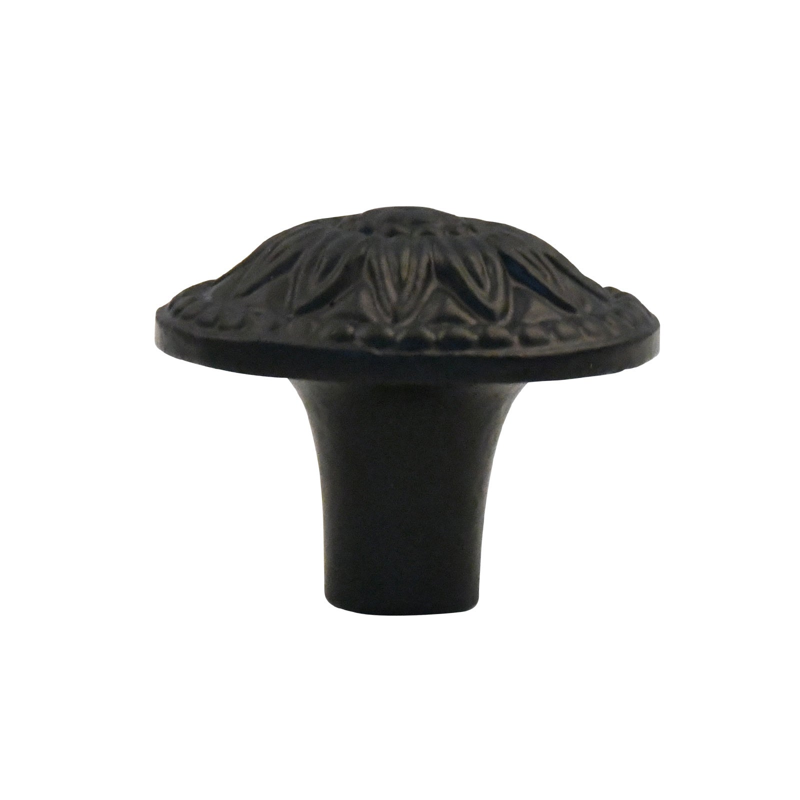 Furniture knob "Floral Charm" 38mm - Black or Rust