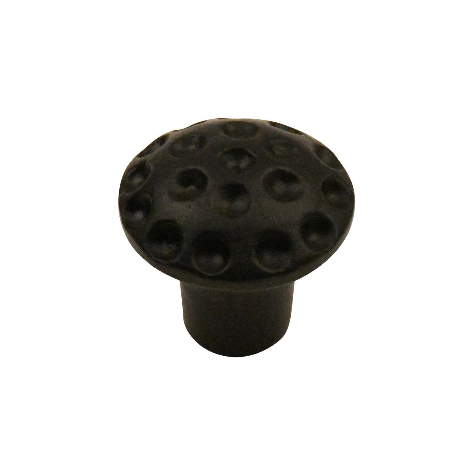 Cast Iron Furniture Knob 34mm - Black or Rust