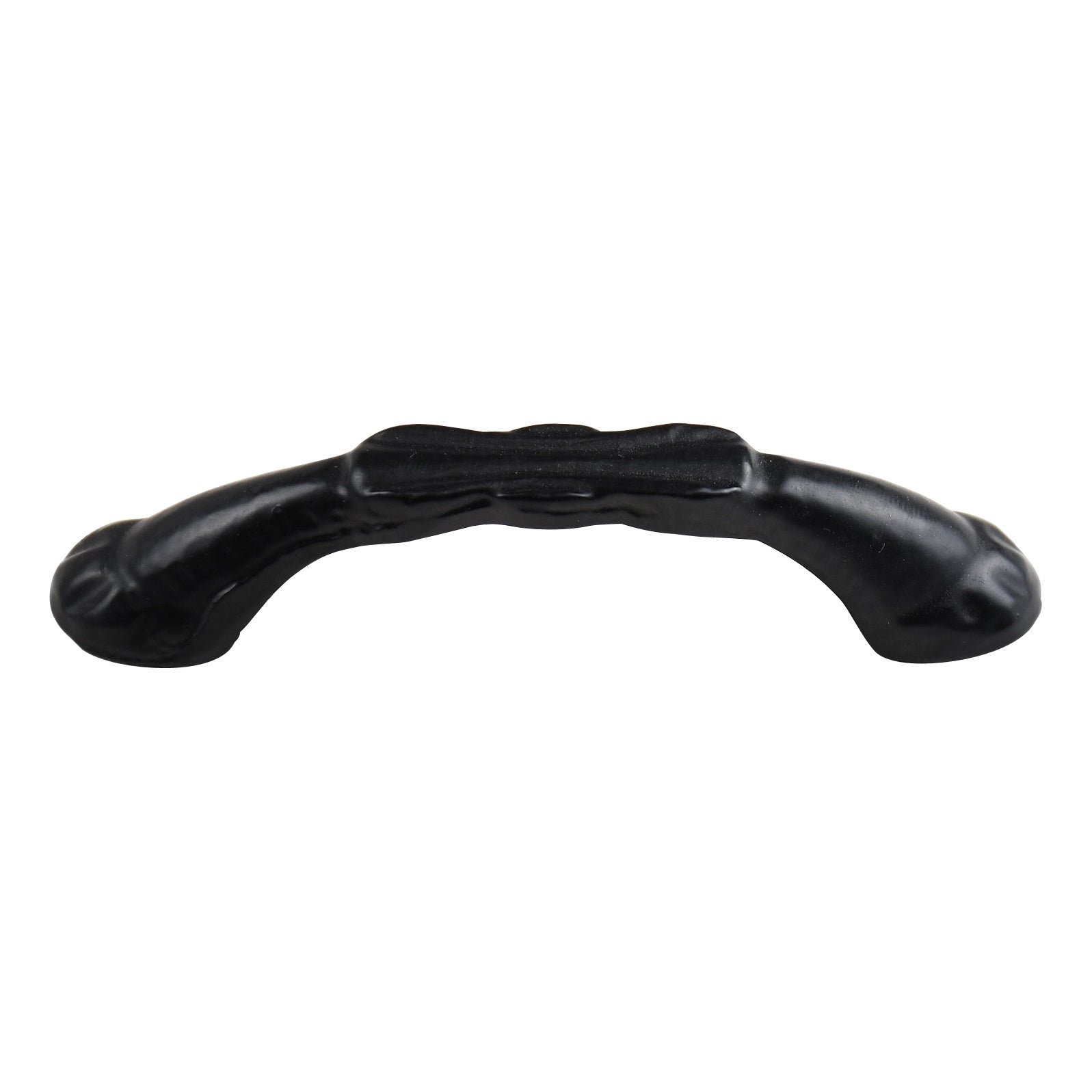 Black Painted Cast Iron Handle - 101mm