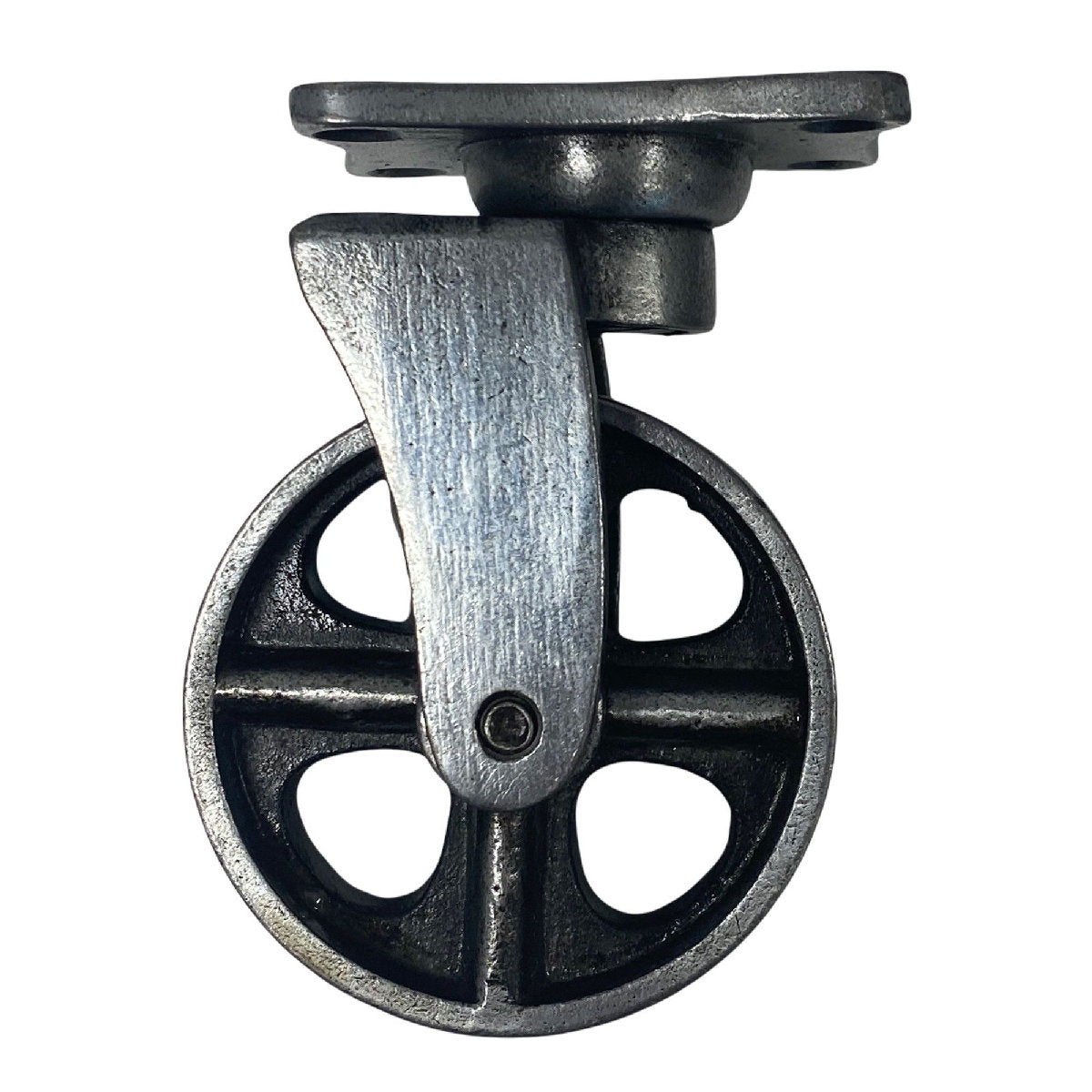 Industrial wheel - pewter color - small