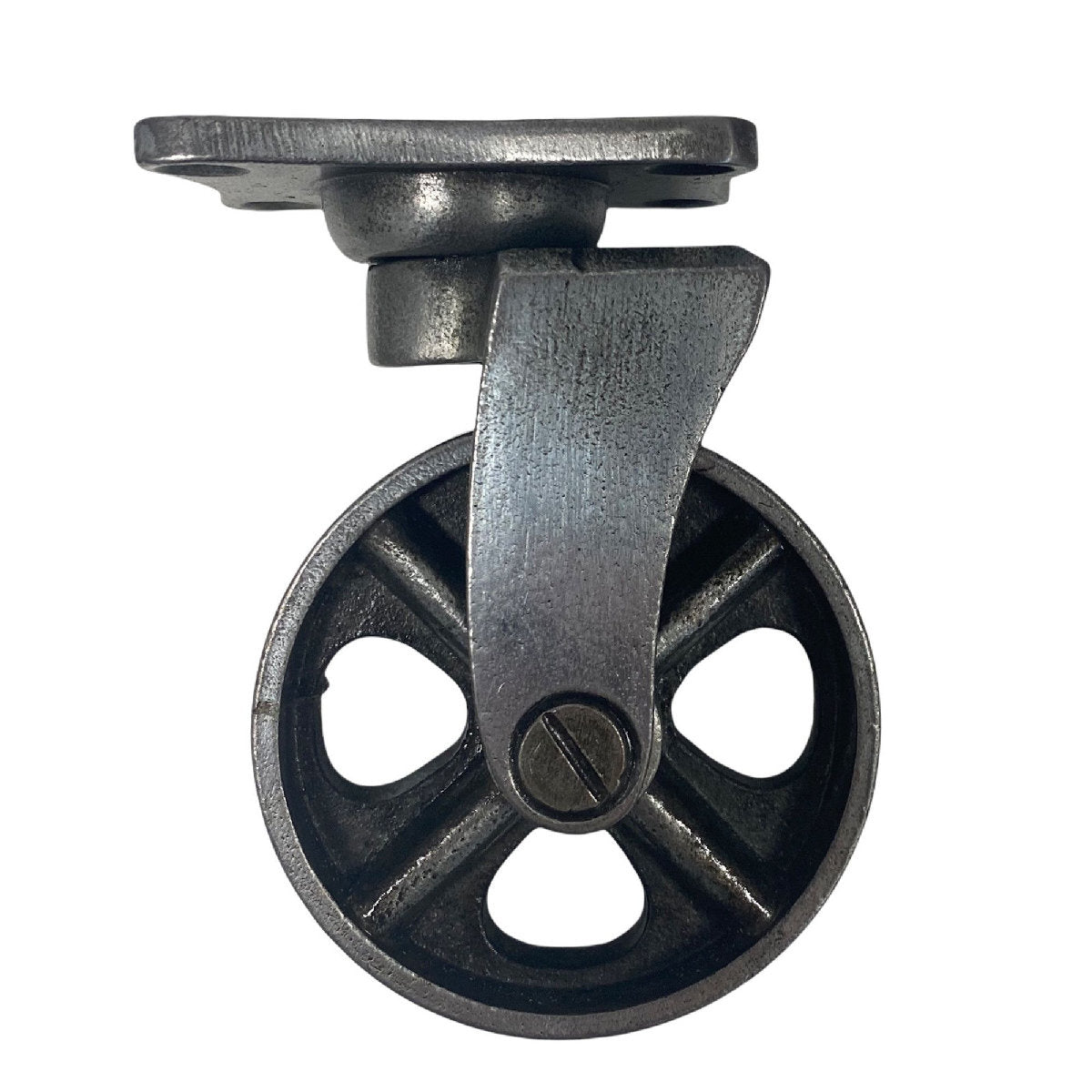 Industrial wheel - pewter color - small