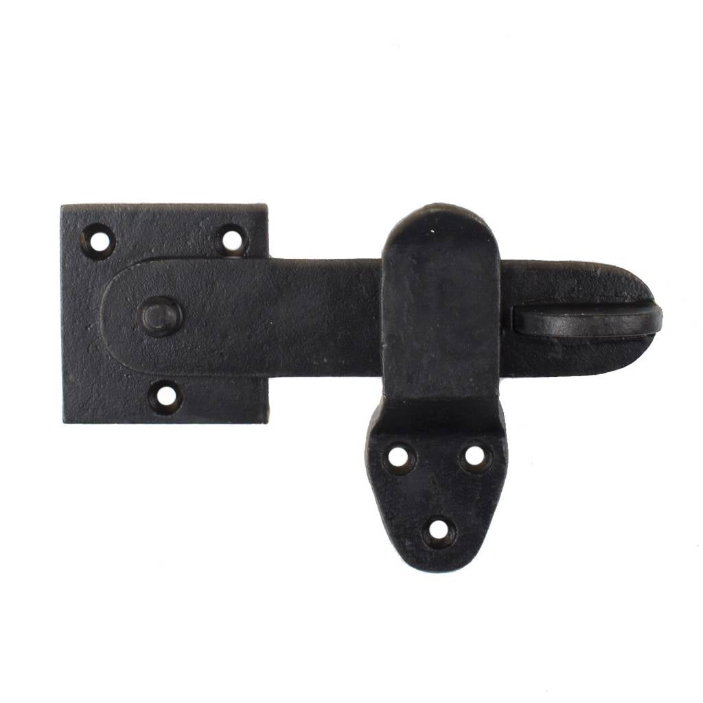 Cast Iron Privacy Latch - Decorative Nostalgic Latch for Indoor Use