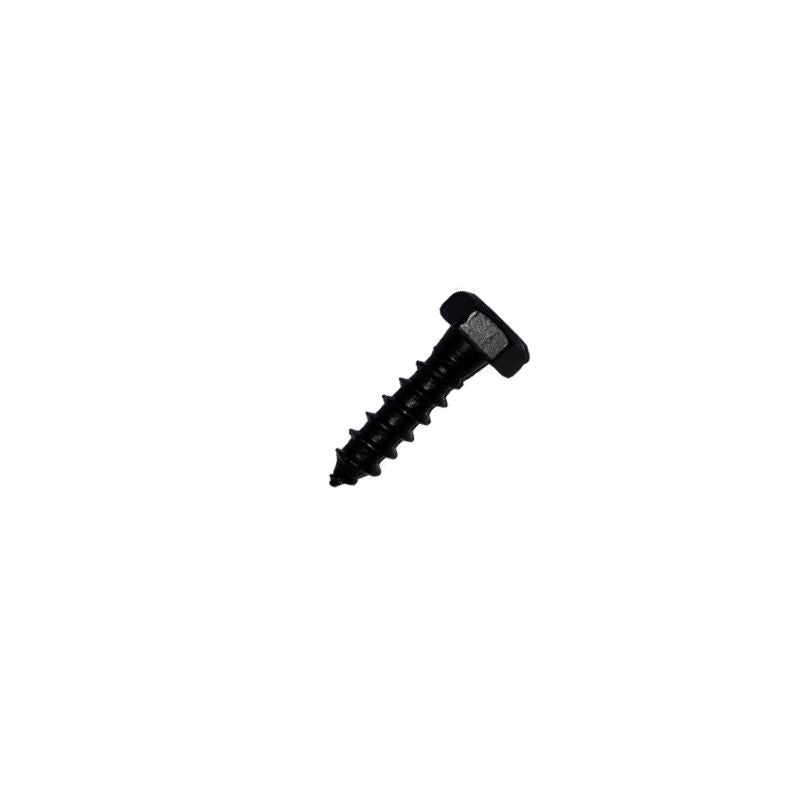 Wood thread bolt black M8x30mm