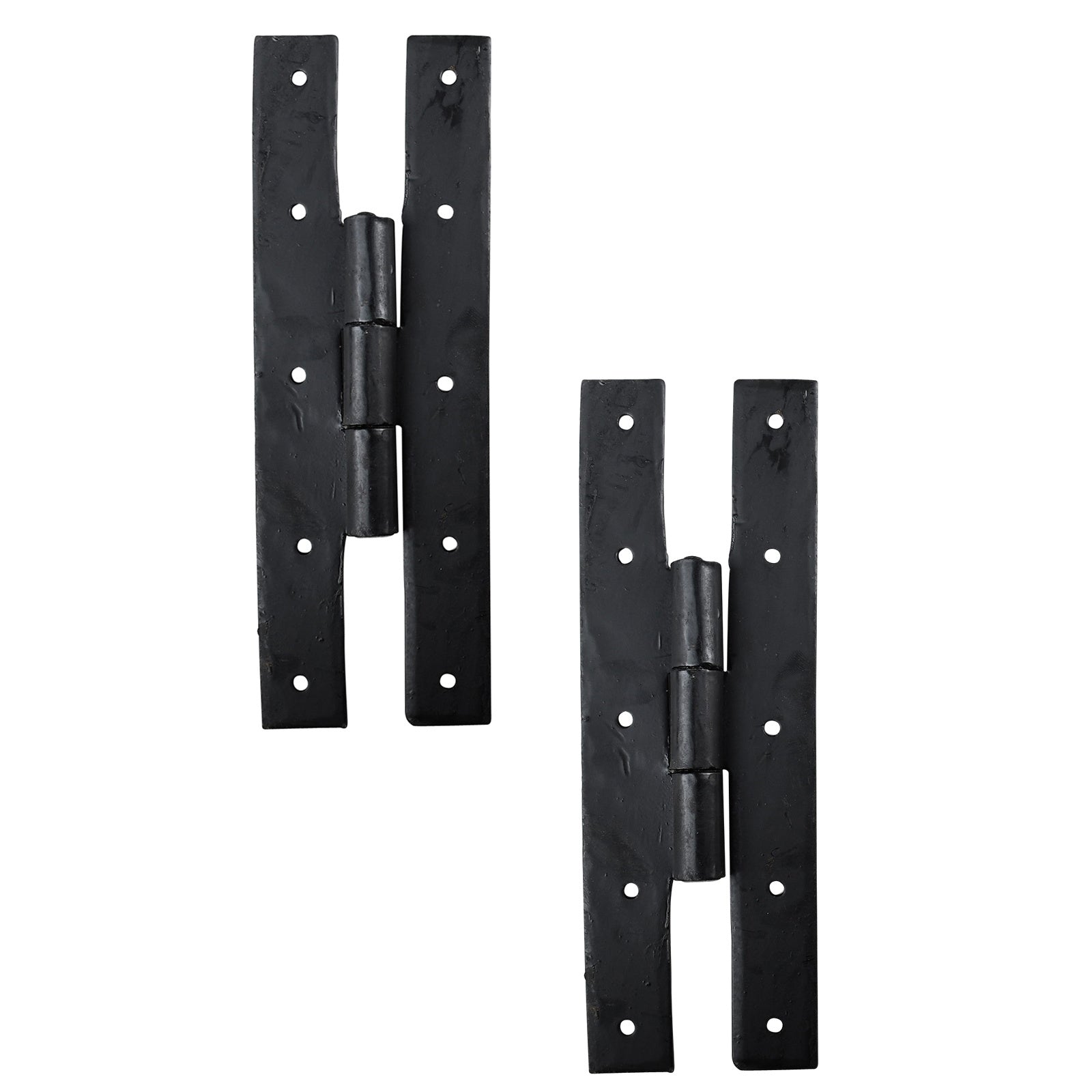 H-hinge black 230 x 78 mm