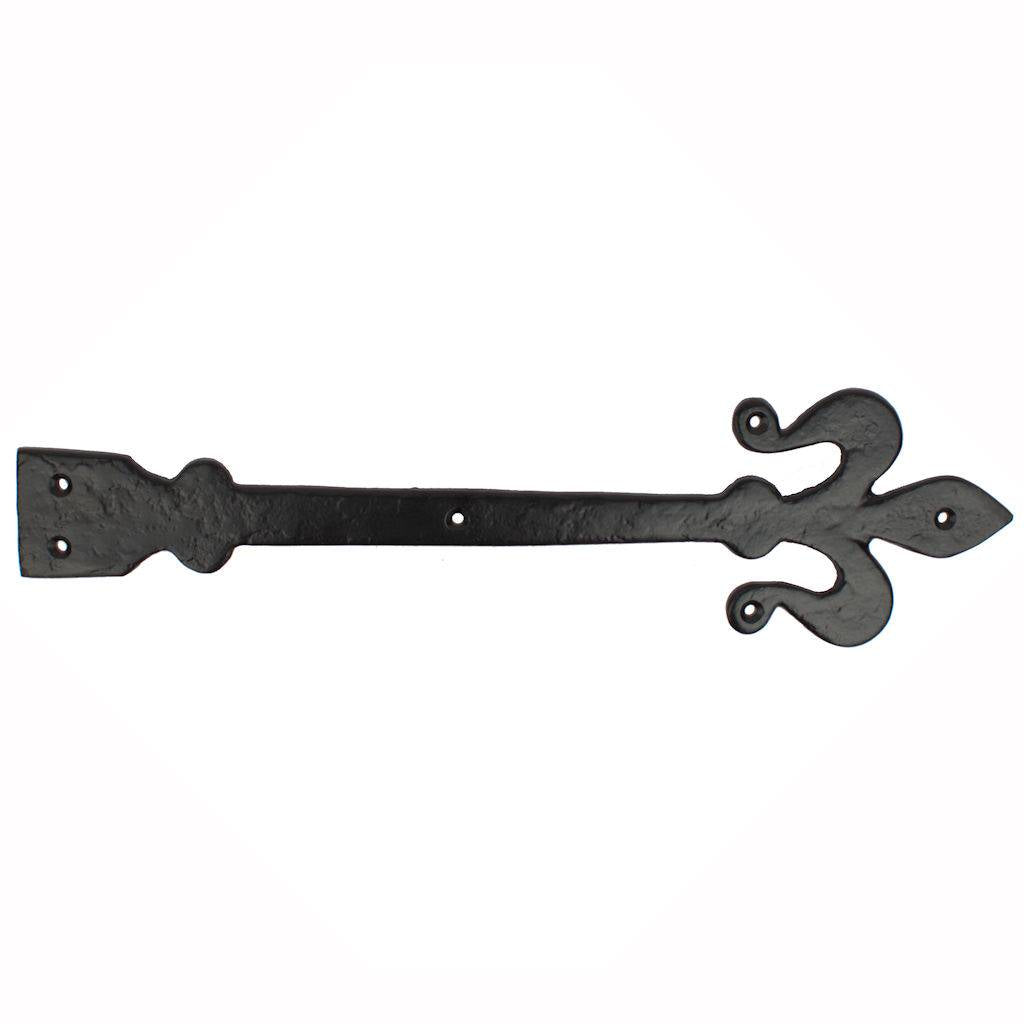 Decorative hinge Fleur-de-Lis 400x108mm