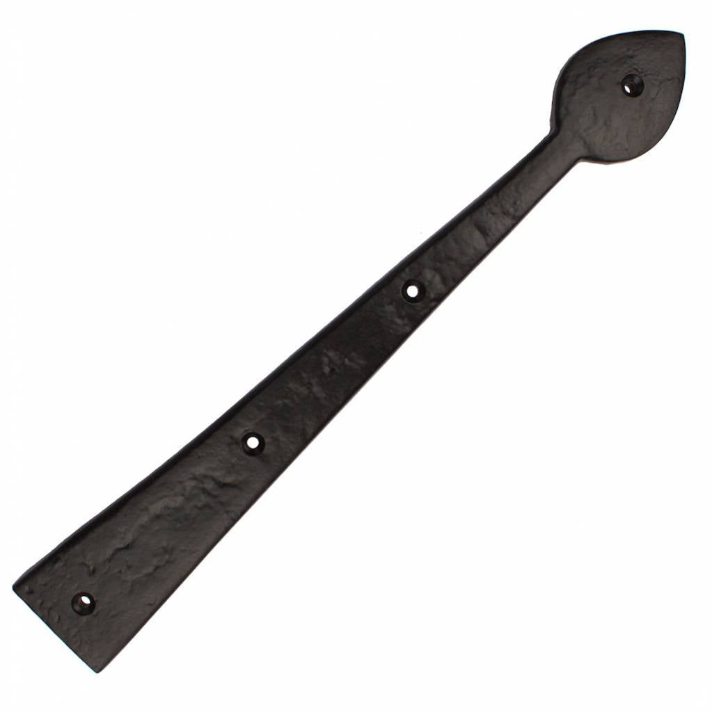 Cast iron decorative hinge 350x47mm