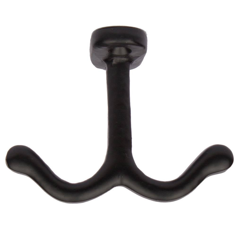 Authentic Nostalgic Coat Hook - Cast Iron Hook for Under Shelf or Beam