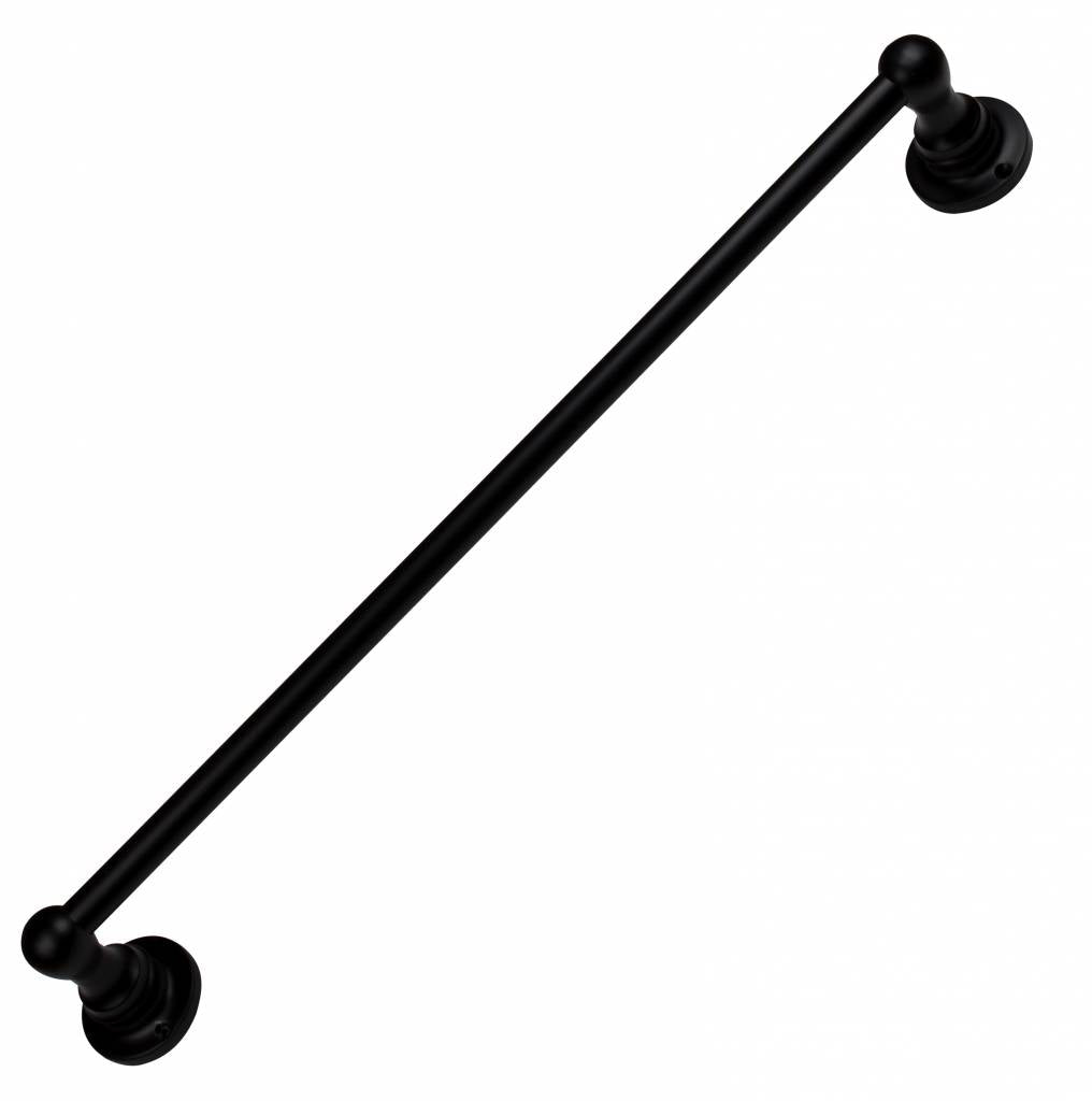 Towel rack black 63cm