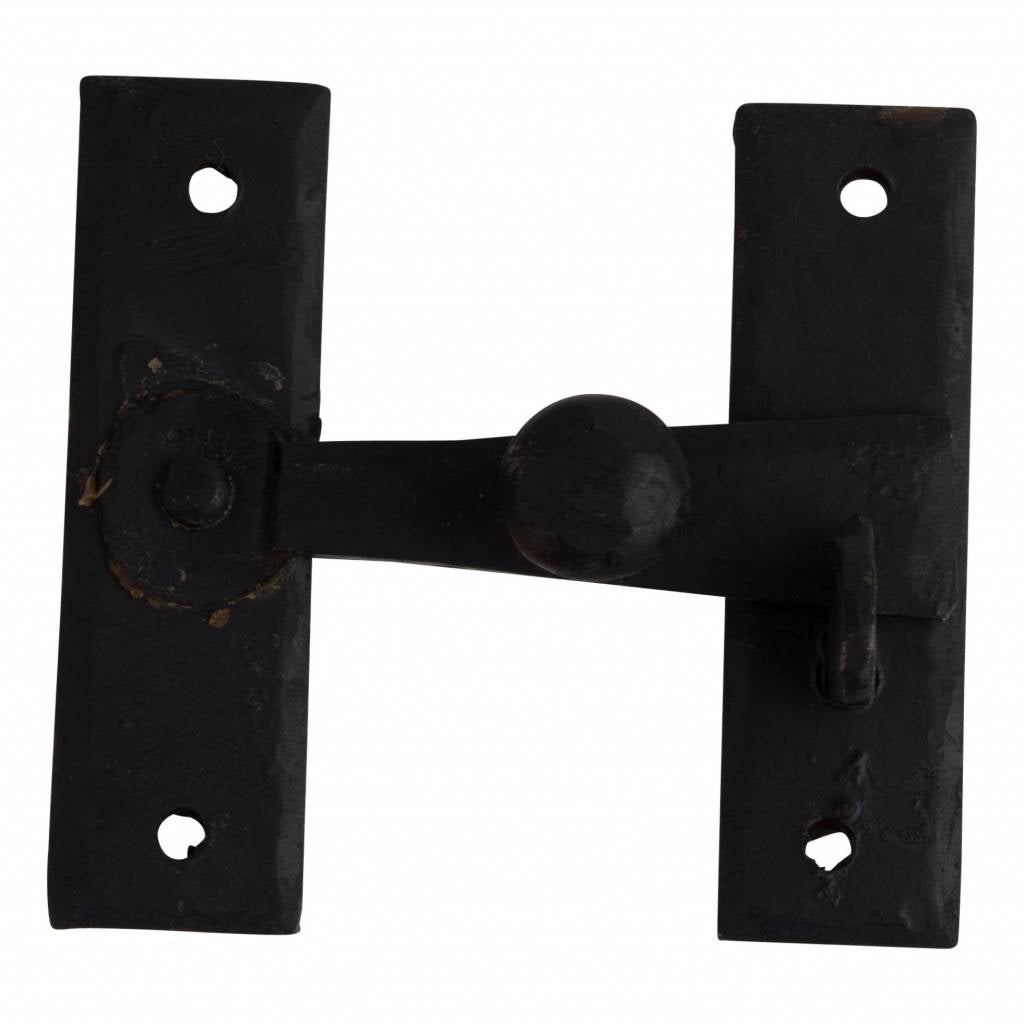 Wrought Iron Door Latch | Nostalgic lock for cabinets and shutters