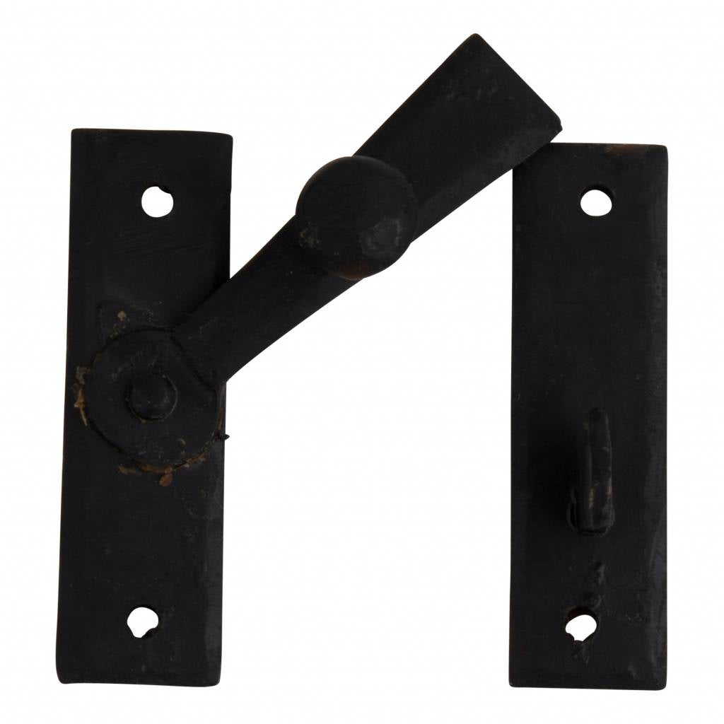 Wrought Iron Door Latch | Nostalgic lock for cabinets and shutters