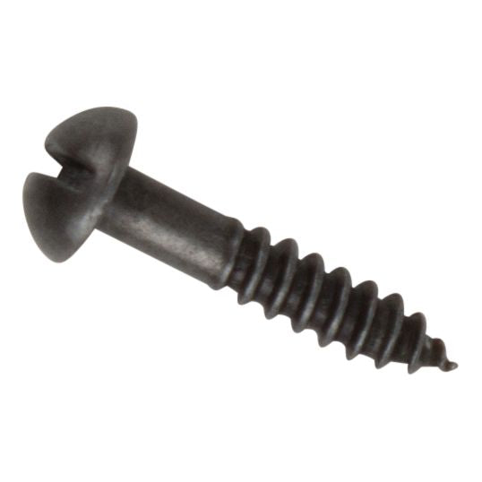 Pewter Pan Head Screw - Nostalgic Finish for Wooden Projects in Various Sizes