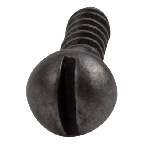 Pewter Pan Head Screw - Nostalgic Finish for Wooden Projects in Various Sizes