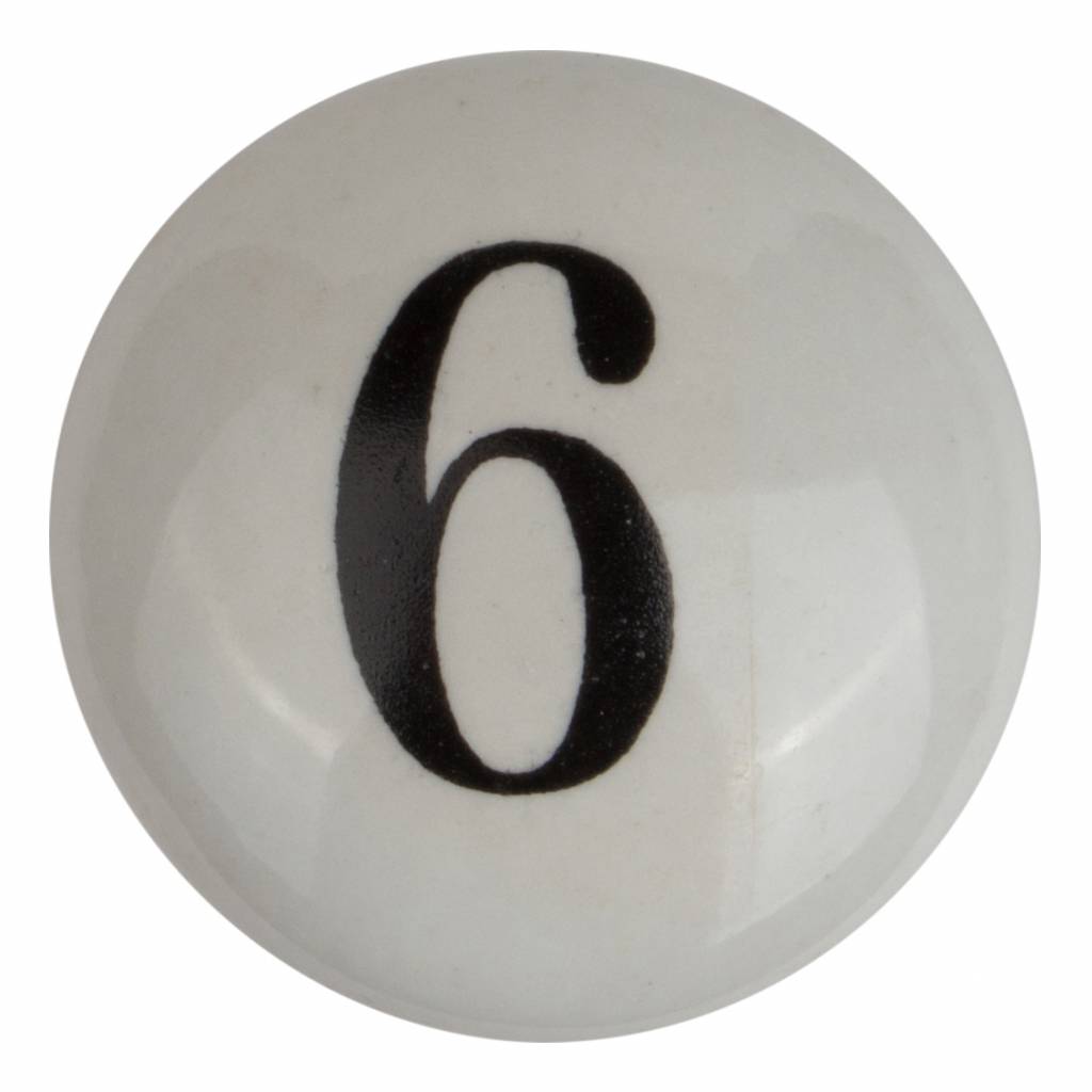 Furniture knob number 6