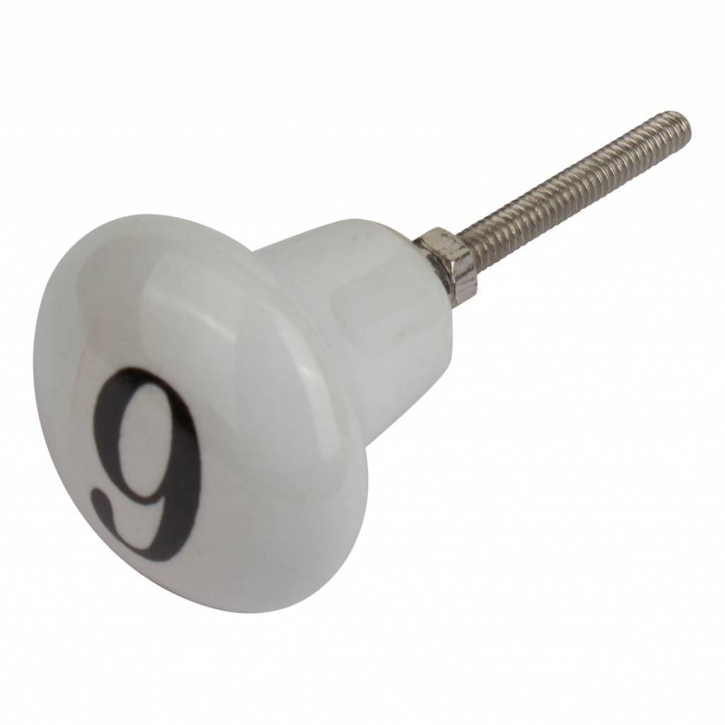 Furniture knob number 9