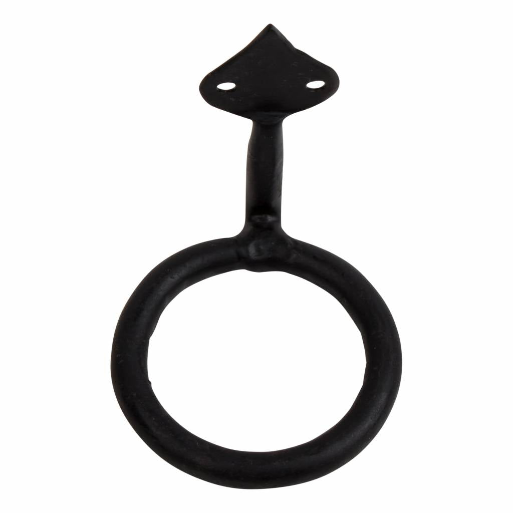 Wrought Iron Towel Ring "Country Point" and "Rustic Round"