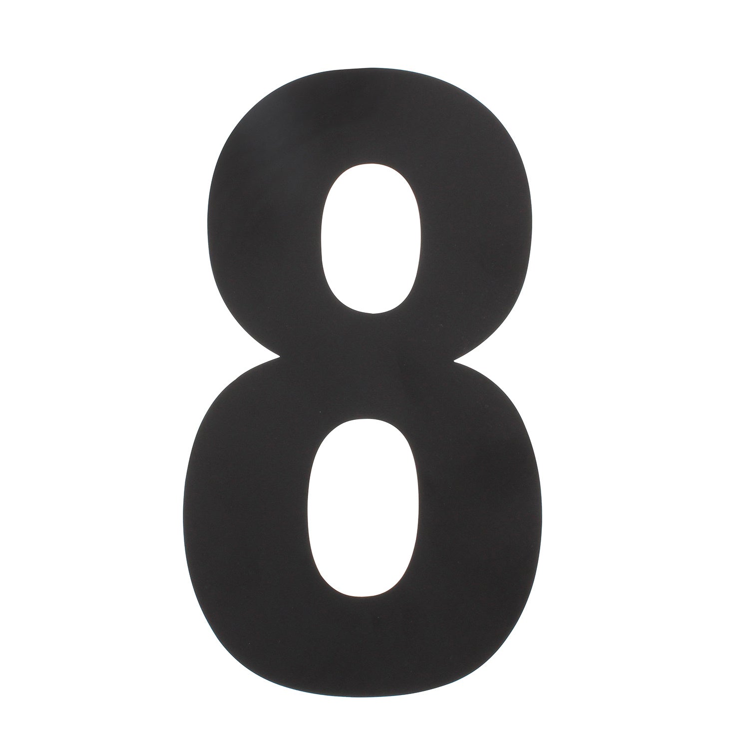 House number 8 XXL 500 mm matt black