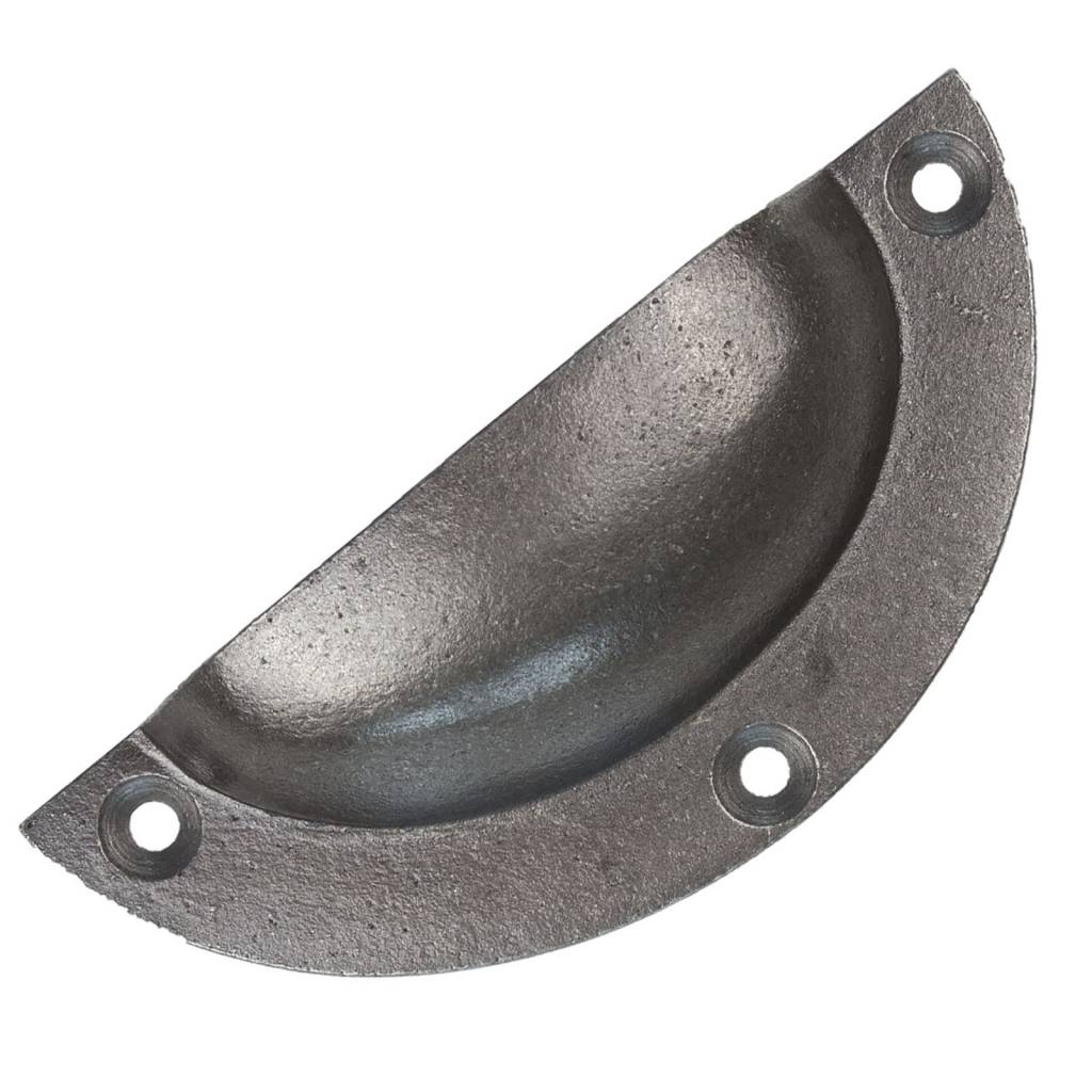 Cast iron cup handle blank - 96mm