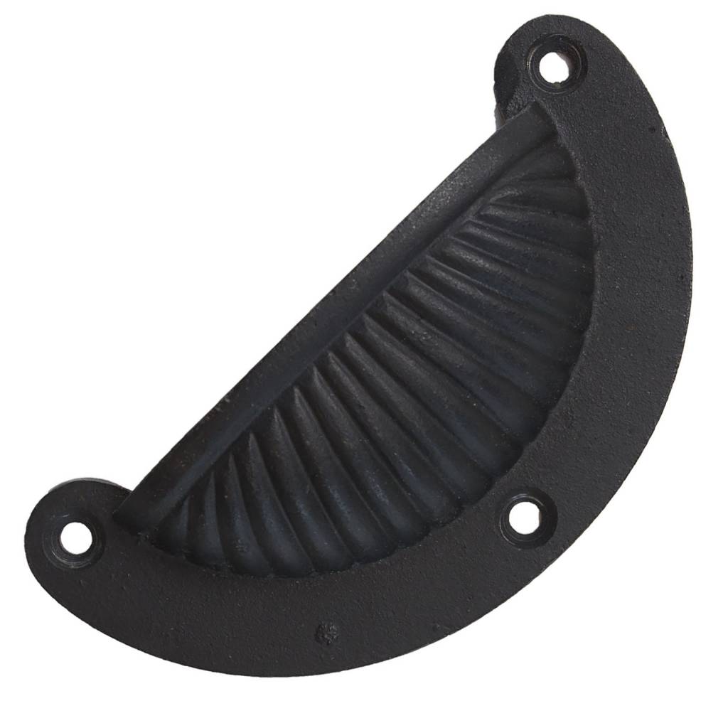 Cast iron sun cup handle - black