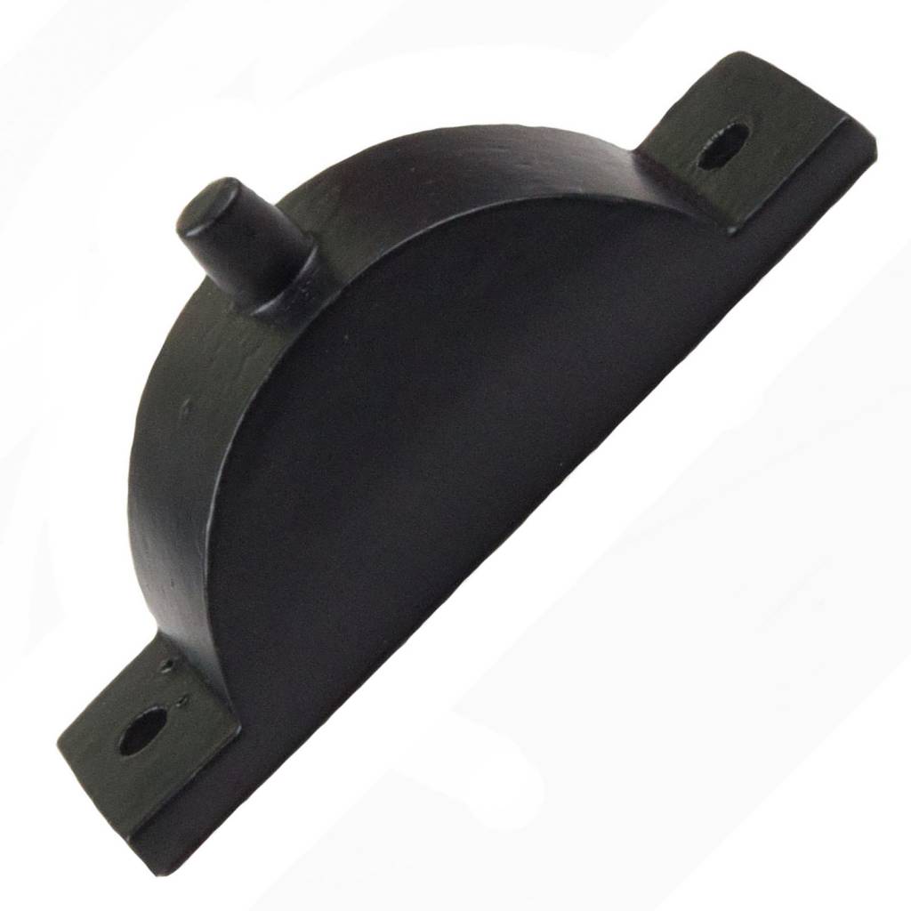 Recessed handle - black