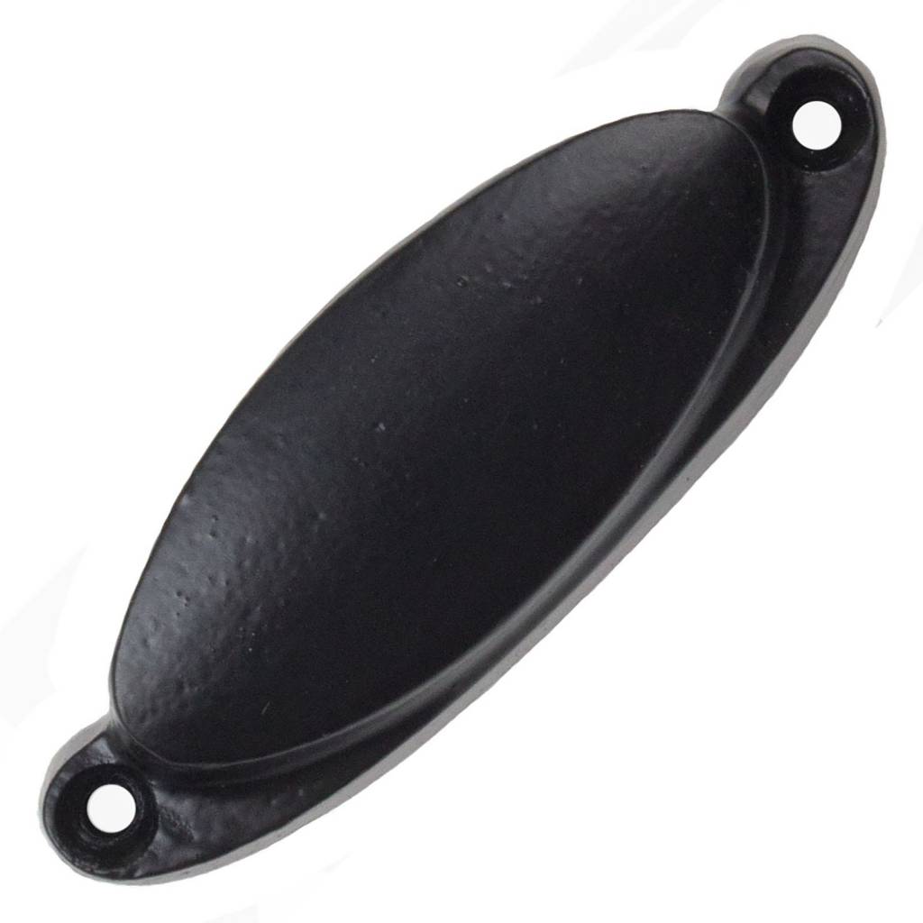 Black cup handle - 78mm