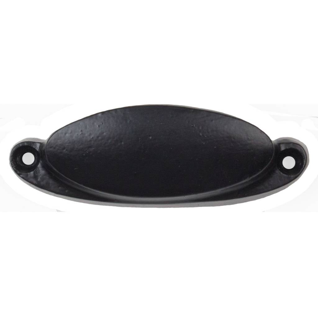 Black cup handle - 78mm