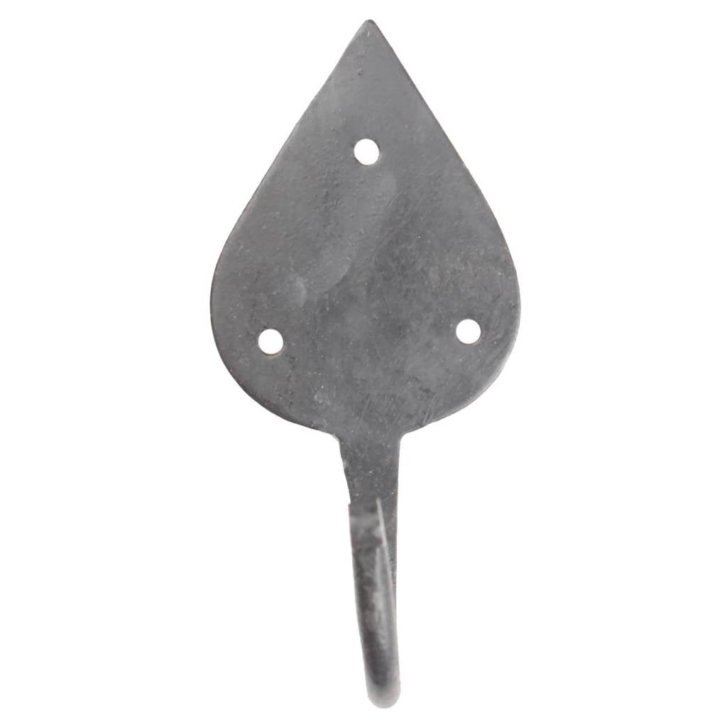 Gothic Coat Hook - Wrought Iron Elegance with Authentic Finish